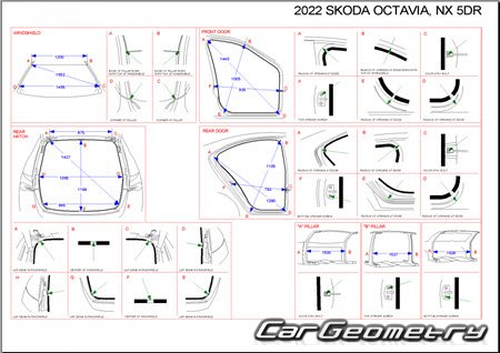   Skoda Octavia Liftback 2020-2027 Body Repairs Manual