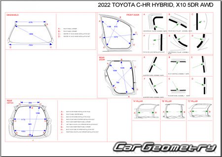   Toyota C-HR Hybrid (ZYX10 ZYX11 MAXH10) 20162024