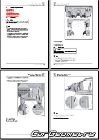   Skoda Octavia Liftback 2020-2027 Body Repairs Manual