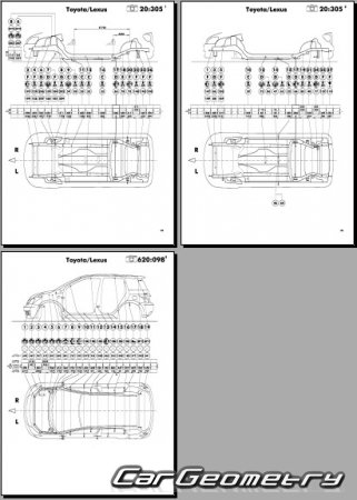 Toyota Ist (NCP60 NCP61 NCP65) 20022007 (RH Japanese market) Body dimensions