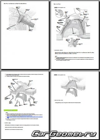   Honda Accord (CY1) 2023-2029 Body Repair Manual