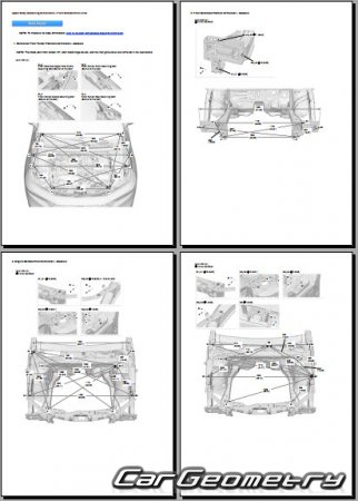   Honda Accord (CY1) 2023-2029 Body Repair Manual