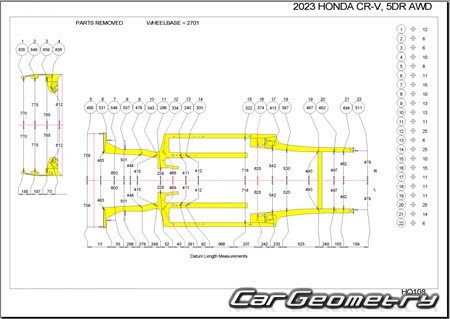   Honda CR-V (RS) 2022-2027 Body Repair Manual