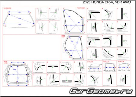   Honda CR-V (RS) 2022-2027 Body Repair Manual