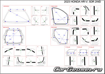   Honda HR-V & ZR-V (RZ) 2022-2028 Body Repair Manual