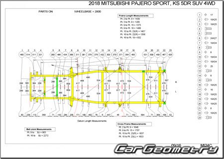   Mitsubishi Pajero Sport (KR#,KS#) 2016-2023