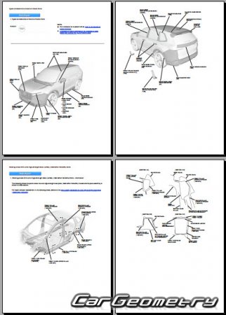   Honda CR-V (RS) 2022-2027 Body Repair Manual