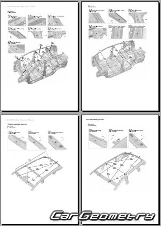   Honda CR-V Hybrid (RT RW) 2017-2023 Body dimensions