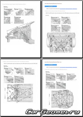   Honda CR-V Hybrid (RT RW) 2017-2023 Body dimensions