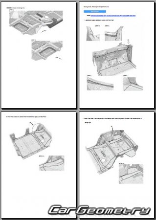   Honda Pilot (YG) 2023-2030 Body Repair Manual