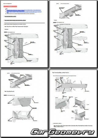   Honda Pilot (YG) 2023-2030 Body Repair Manual