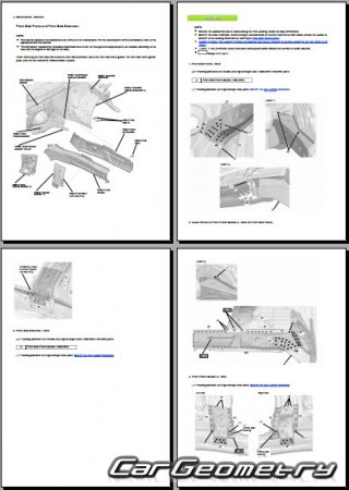   Honda Pilot (YG) 2023-2030 Body Repair Manual