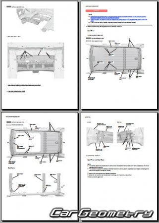   Honda Pilot (YG) 2023-2030 Body Repair Manual