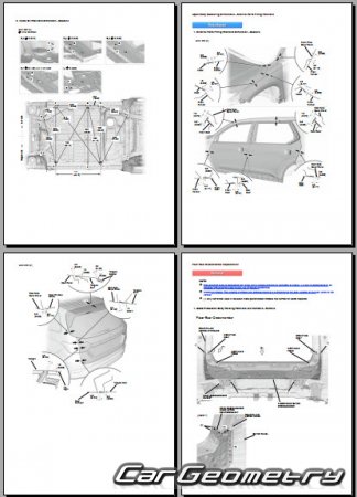   Honda Pilot (YG) 2023-2030 Body Repair Manual