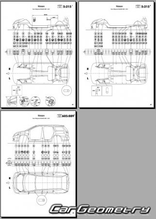 Nissan Wingroad (Y12) 20052018 (RH Japanese market) Body dimensions