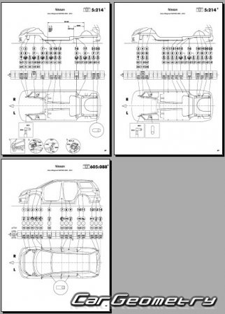 Nissan Wingroad (Y12) 20052018 (RH Japanese market) Body dimensions