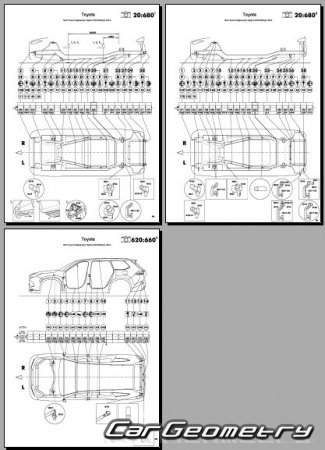   Toyota Grand Highlander 2024-2030 Collision shop manual