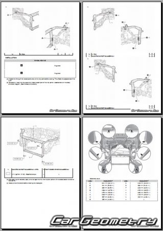   Toyota Grand Highlander 2024-2030 Collision shop manual