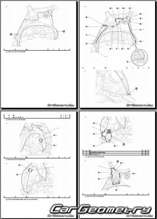   Toyota Grand Highlander 2024-2030 Collision shop manual