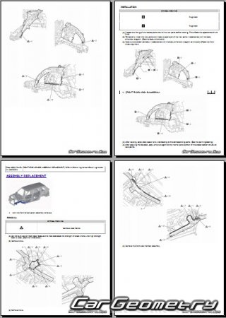   Toyota Grand Highlander 2024-2030 Collision shop manual