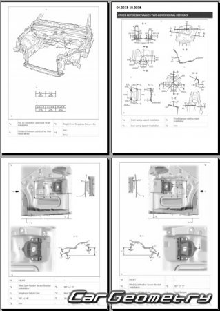 Lexus IS 300h (AVE30) 2013-2020 Collision Repair Manual