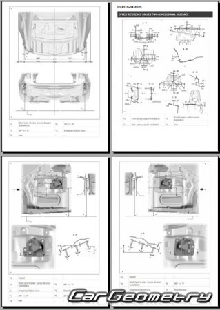 Lexus IS 300h (AVE30) 2013-2020 Collision Repair Manual