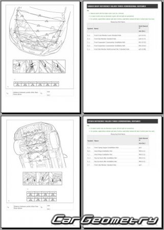 Lexus IS 300h (AVE30) 2013-2020 Collision Repair Manual