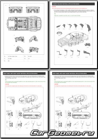 Lexus IS 300h (AVE30) 2013-2020 Collision Repair Manual