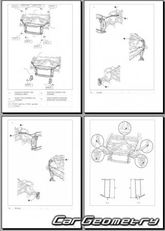 Lexus IS 300h (AVE30) 2013-2020 Collision Repair Manual