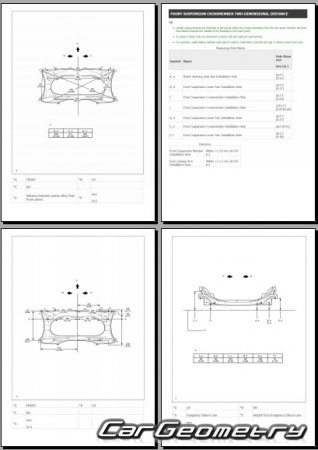 Lexus IS 300h (AVE30) 2013-2020 Collision Repair Manual