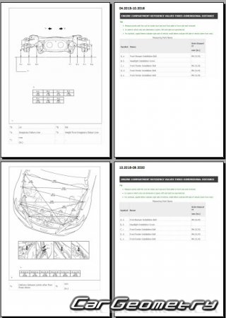 Lexus IS 300h (AVE30) 2013-2020 Collision Repair Manual