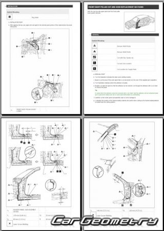 Lexus IS 300h (AVE30) 2013-2020 Collision Repair Manual