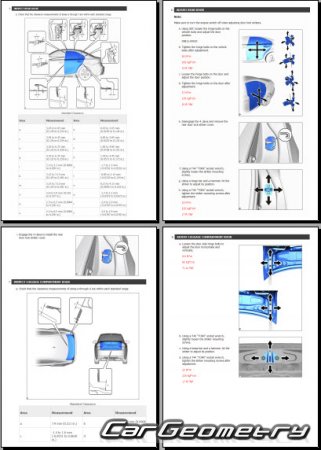 Lexus IS 300h (AVE30) 2013-2020 Collision Repair Manual