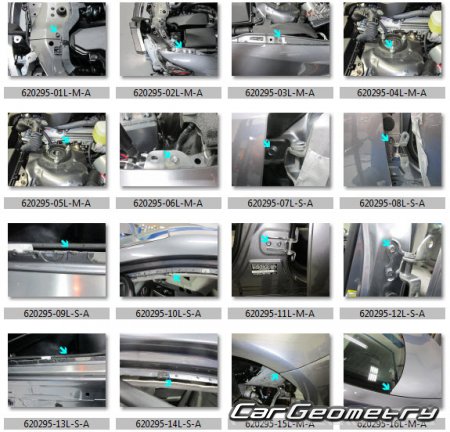 Lexus IS 300h (AVE30) 2013-2020 Collision Repair Manual