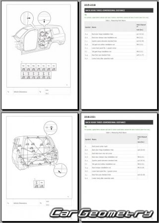 Lexus LX450D, LX570 (VDJ201 URJ201) 2015-2021