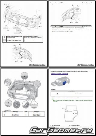   Lexus GX550 (VJA252) 2024- Collision Repair Manual