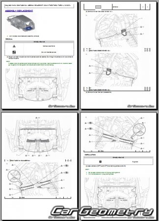   Lexus TX350 TX500H TX550H+  2024 Collision Repair Manual