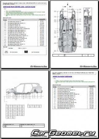   Lexus TX350 TX500H TX550H+  2024 Collision Repair Manual