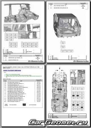   Lexus TX350 TX500H TX550H+  2024 Collision Repair Manual