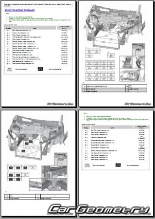   Lexus TX350 TX500H TX550H+  2024 Collision Repair Manual