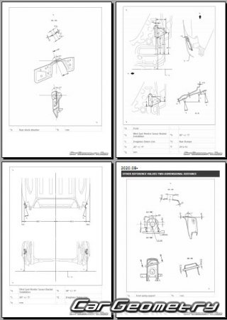 Toyota Land Cruiser PRADO 20172023 Collision Repair Manual