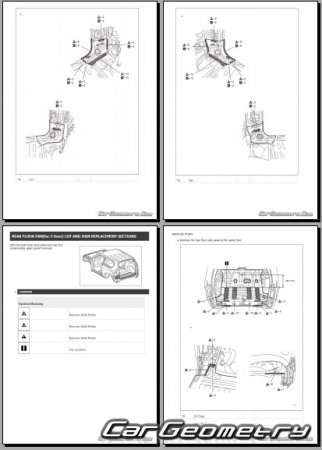 Toyota Land Cruiser PRADO 20172023 Collision Repair Manual