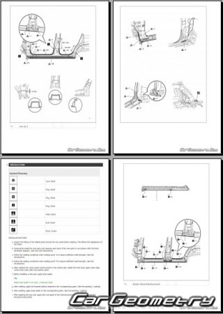 Toyota Land Cruiser PRADO 20172023 Collision Repair Manual