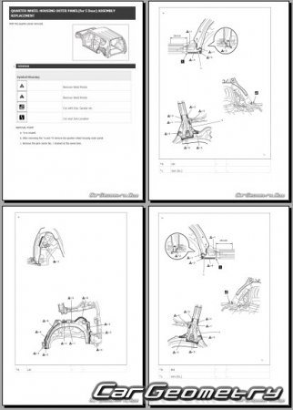 Toyota Land Cruiser PRADO 20172023 Collision Repair Manual