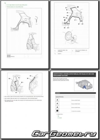   Lexus LBX Hybrid 2023-2030 Collision Repair Manual