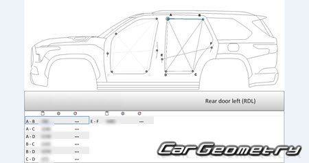   Toyota Sequoia Hybrid (VXKH80 VXKH85) 2023-2030 Collision Repair Manual