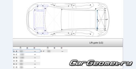    ,  Opel Mokka  2012 Body dimensions