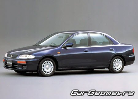   Mazda Familia Sedan (BH) 1994-1996,     1994-1996