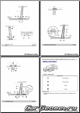   Toyota 4Runner 2021-2024 Collision shop manual