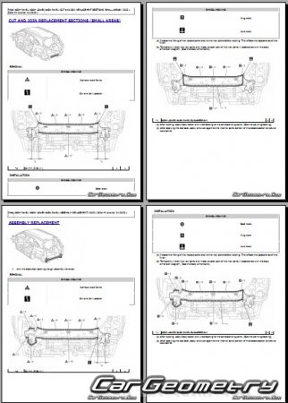 Daihatsu Xenia  Toyota Avanza (W10 W15)  2023 Collision Repair Manual